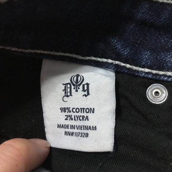 District 9 D9 Turner Denim Boot Cut Blue Jeans - Picture 6 of 6